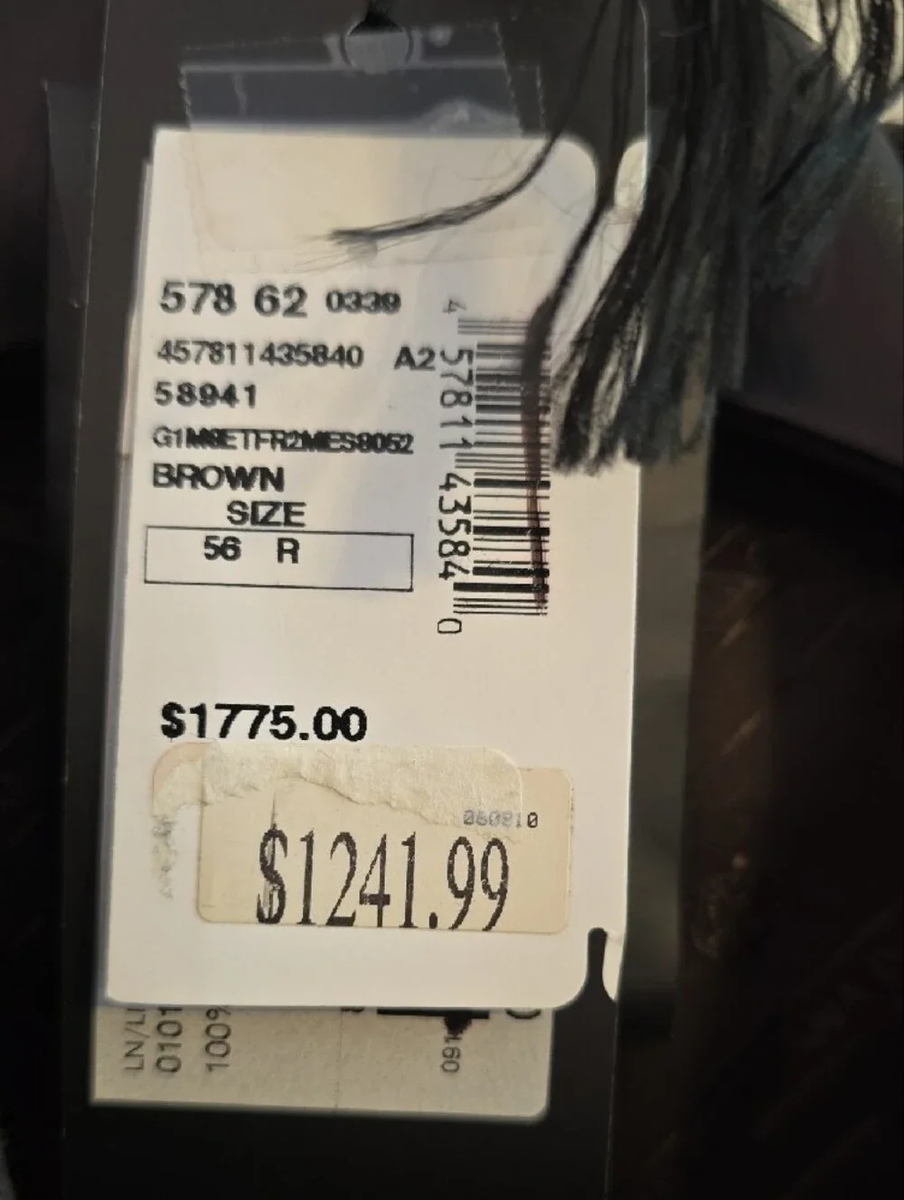 Dolce‎ & Gabbana Black Pinstripe Suit Jacket